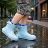 Kids' Waterproof Non-Slip Rain Boots - Warm Rubber Shoes for Boys & Girls