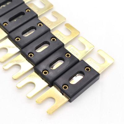 Gold-Plated ANL Car Audio Fuse Holder: 100/150/200A Fusible Link Blade