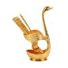 Swan Base Holder Coffee Dinnerware Set European Style Light Luxury Innovative Swan Base Holder with