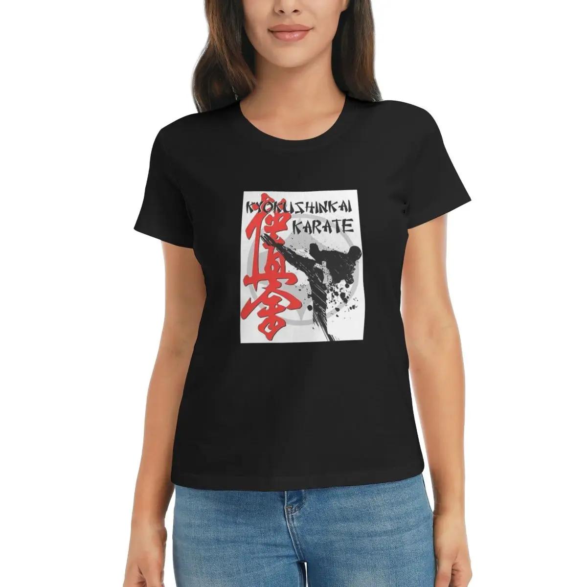 

Women TShirt Kyokushin Karate Bushido Values Summer Short Sleeve Tees Round Neck Cotton T Shirts Clothes Tops Streetwear 4XL