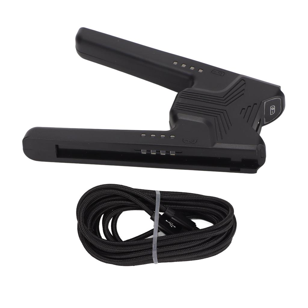 ALNS2060 Universal Charging Grip Ergonomic Game Grip with 3.5mm Interface 3 Meters Charging Cable for Joy Con