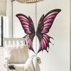Creative Butterfly Wings Wall Sticker Self-Adhesive Removable for Kids Room Living Room Home Background Wall Decoration