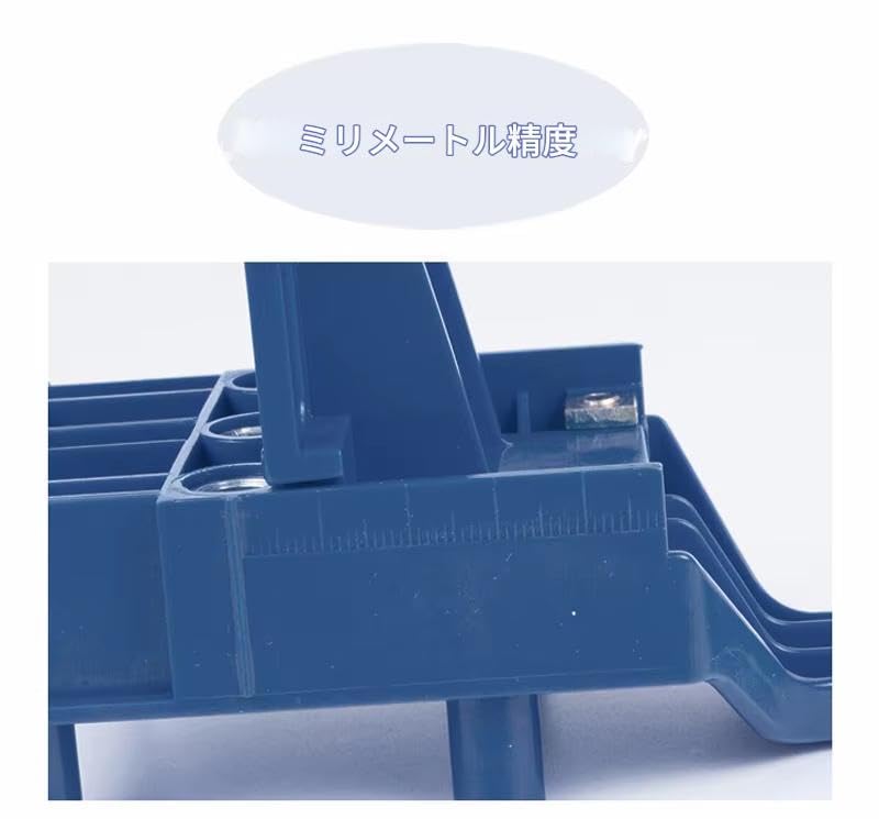 zmart Drill Guide Dowel Jig, 6, 8, 10mm Wood HSS Drill Bits, ABS Plastic, Pocket Hole Tool, Dowel Hole, Carpentry Tool