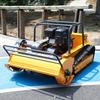 European Spot Gasoline Powered Self-propelled Tracked Remote-controlled Rotary Blade Lawn Mower