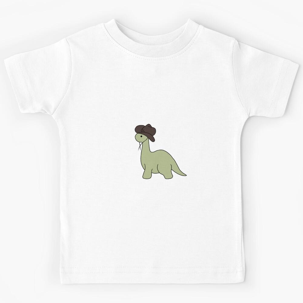 Cowboy Dinosaur Kids T-Shirt 100