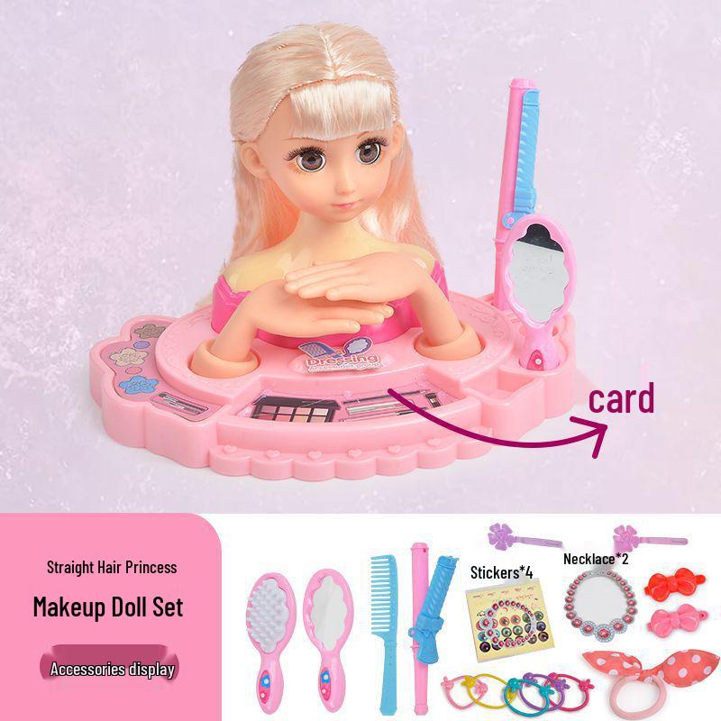 Children’s Princess Hair Styling & Braiding Dress-up Doll Toy Gift Set