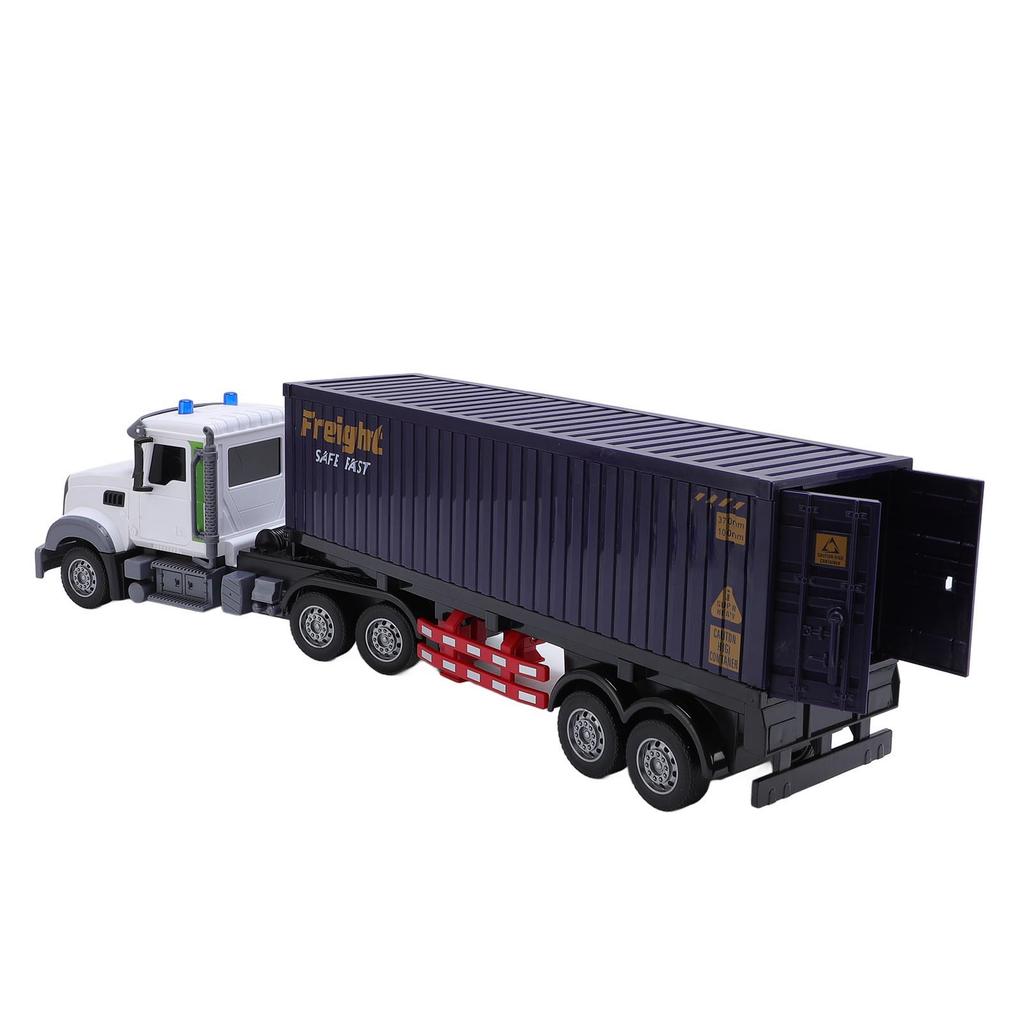 Electric Remote Control Container Transport Truck Double Layer Transport Vehicle Simulation Toy