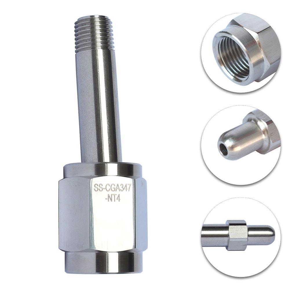 SCBA Firefighting CGA 347 Nut & Nipple,Regulator Inlet Bottle Fittings