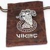 Europäisch-Amerikanische Hip Hop Vegvisir Wikinger Anhänger Halskette
