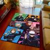 Jujutsu Kaisen Non Slip Rug Carpet Soft Floor Mat Area Rug for Bedroom Living Room Home Decor -QJY