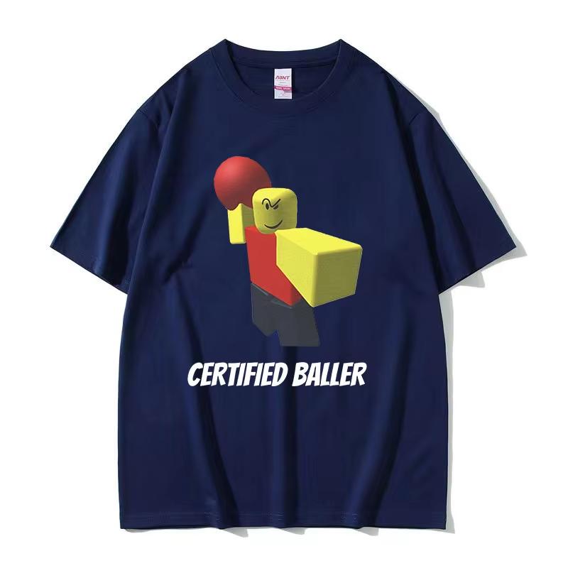 

Certified Baller Funny Meme T-Shirt Men s Woman O-Neck High Quality Fashion T-shirts Harajuku Clothing Oversized Cotton T Shirt 4XL