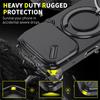 Heavy Duty Shockproof Armor Phone Case For Iphone 17 Pro Max 5G Iphone17 Air 17Pro Lens Protect Magnetic Car Ring Stand Cover