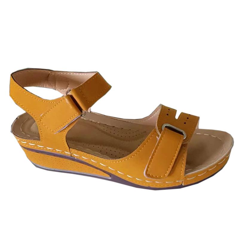 Women Shoes  Summer Sandals Open Toe Sandals Ladies Comfy Sandals Woman Retro Casual Wedge Shoes Lightweight Chaussure Femme
