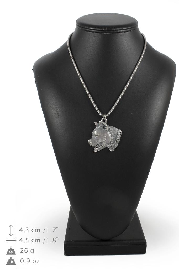 American Staffordshire Terrier, Amstaff I - Dog Necklace, Unique Jewellery for the Dog Fan, Unique Adder Pendant by Art-Dog Brand