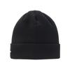 [New Era] Knit Cap Cuff Metal Badge BlackBronze FREE BACIC CUFF KNIT METAL FLAG BLK COP