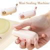 USB Charging Mini Sealing Machine Handheld Bag Sealer for Snack Bag Food Bag 2-in-1 Home Packaging Heat Sealer Kitchen Gadget