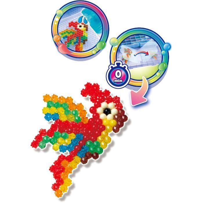 Aquabeads La mallette d'expert, Coffret 1400 perles multicolores, perles qui collent avec de l'eau, 31967, Dès 4 ans