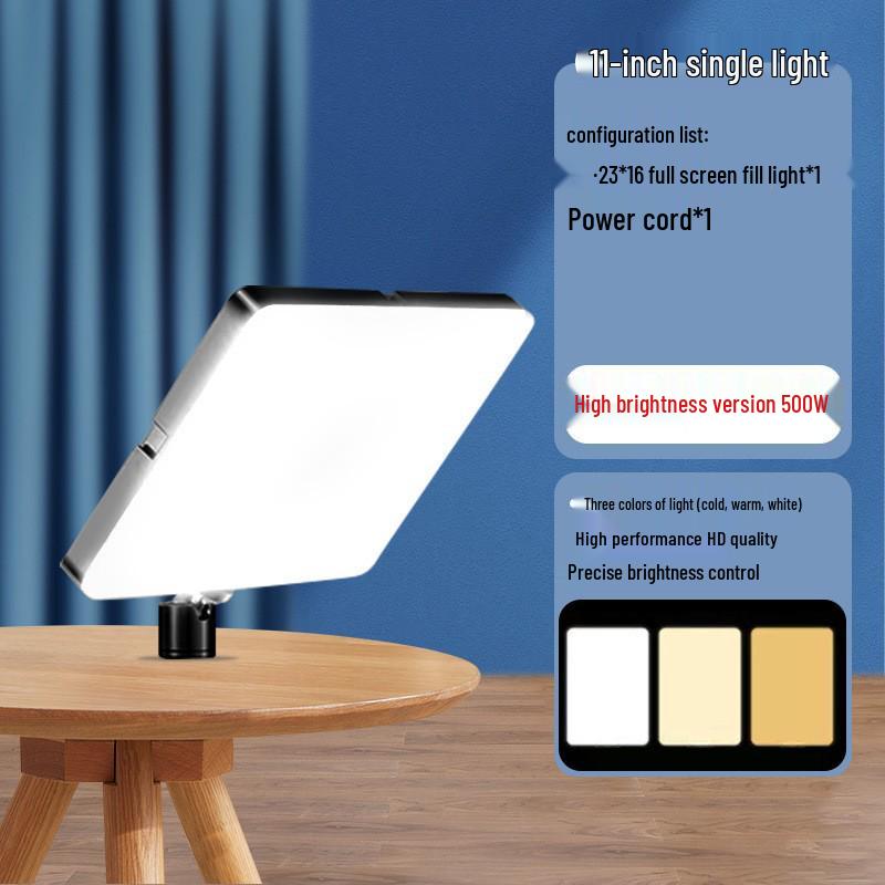 

Mobile Phone Floor Stand Light Kit for Live Streaming and Photography