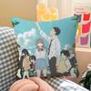 A Silent Voice Anime Cushion Cover Car Throw Pillow Case For Sofa Car Christmas Gift 40x40cm 45x45cm