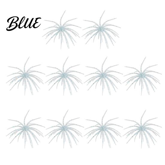 Elastic Soft Baits for Saltwater Floating Sea Urchin Lures, Highly TPE Bionic Fishing Baits, Bass Flexible Realistic Tentacles Lures Trout Bluegill