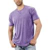 Men's Short Sleeve T-Shirts Casual Blouse Round Neck Tee Shirt Summer Soft Tops