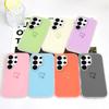 Simple Love Heart Phone Case For Samsung Galaxy S26 S25 S24 S23 Plus Ultra 5G Candy Colored Cover