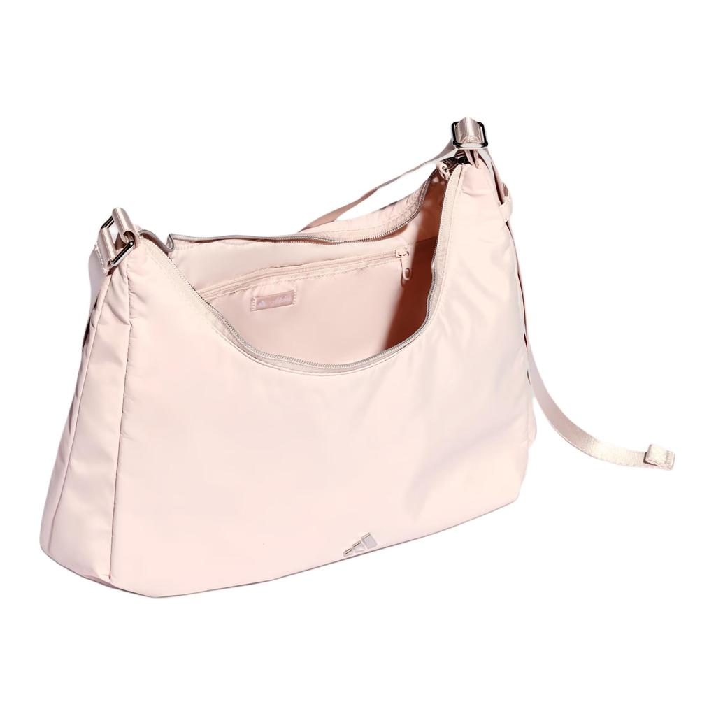 Adidas Matte Faux Leather Shoulder Bag Women's Pink KS5212