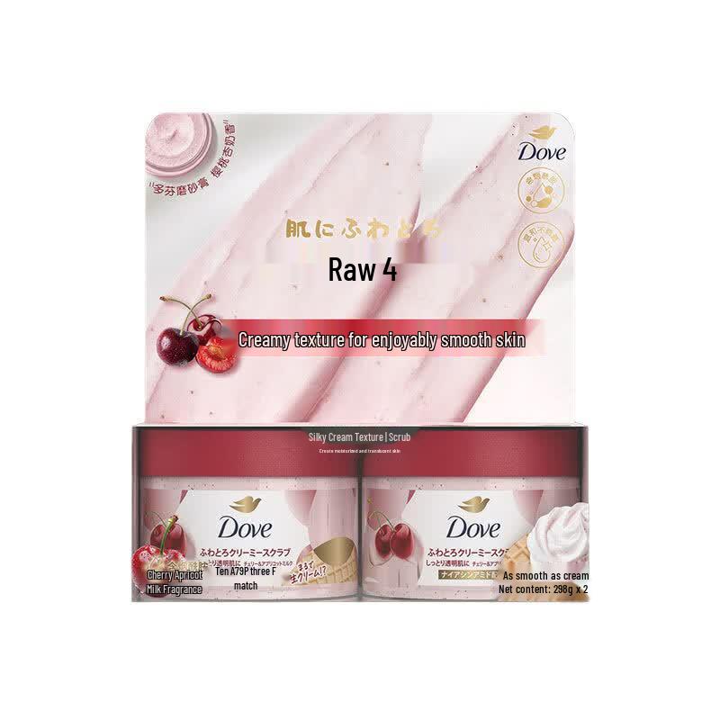 Скраб для тела Dove с вишней и миндальным молоком
