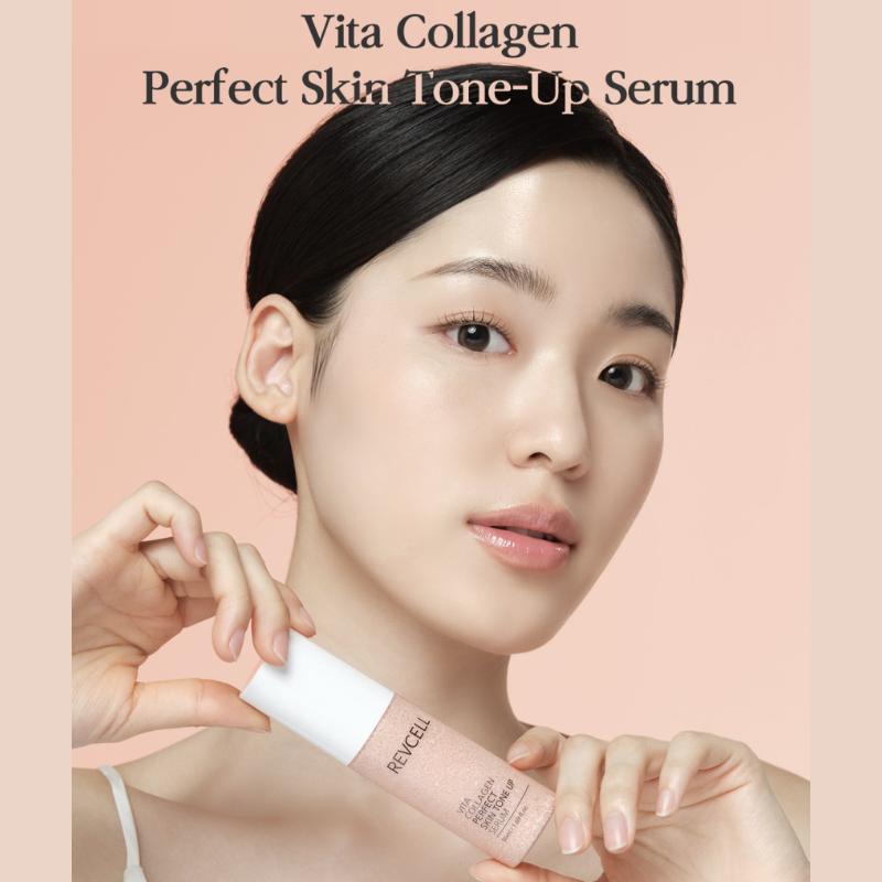 Revcell Vita Collagen Perfect Skin Tone-Up Serum 50ml (SPF50+ PA++++)