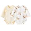 TONGTAI Pure Cotton Long-Sleeve Baby Bodysuit Romper