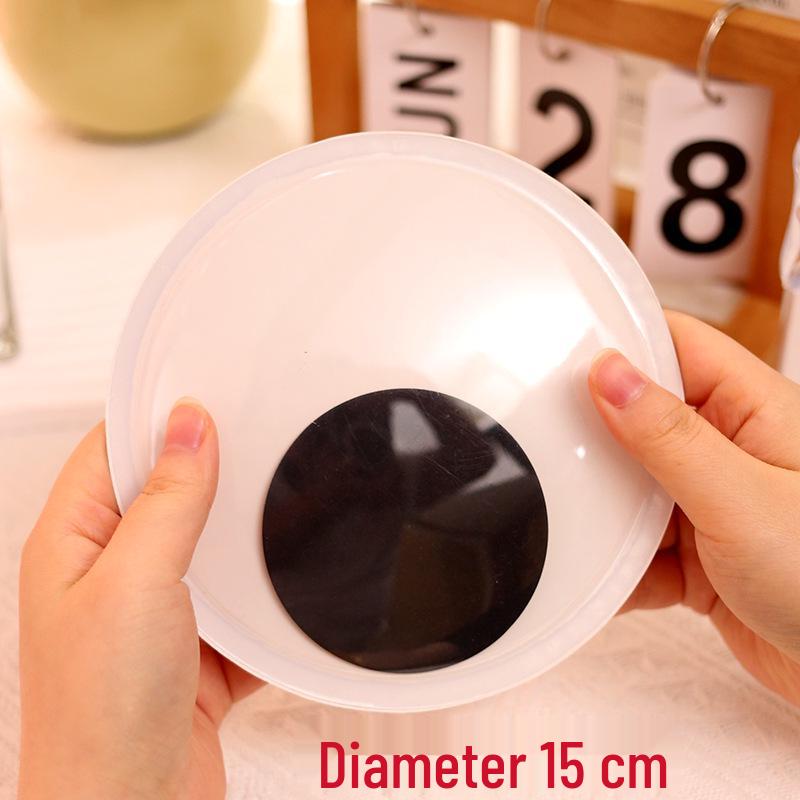 Kids' DIY Colored Eye Stickers for Crafting: Animal-Themed Black and White Eyeballs