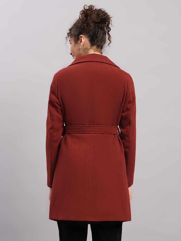 MONTE CARLO Women Collar Full Sleeve Coat