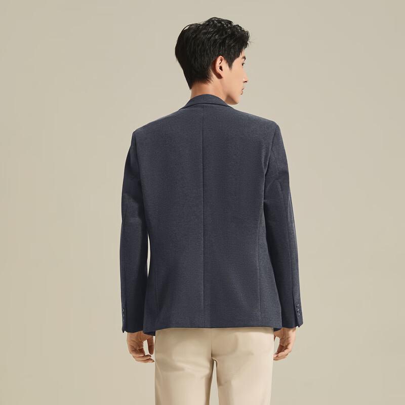 Seven Men's Thermal Down-Filled Wool Business Casual Blazer