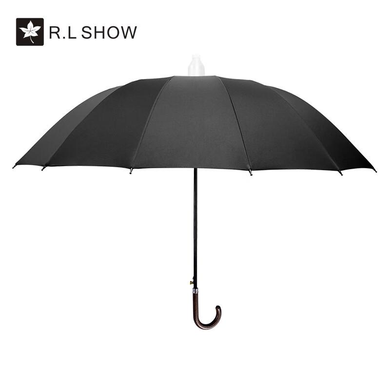 Heavy-Duty 16-Rib Long-Handle Umbrella