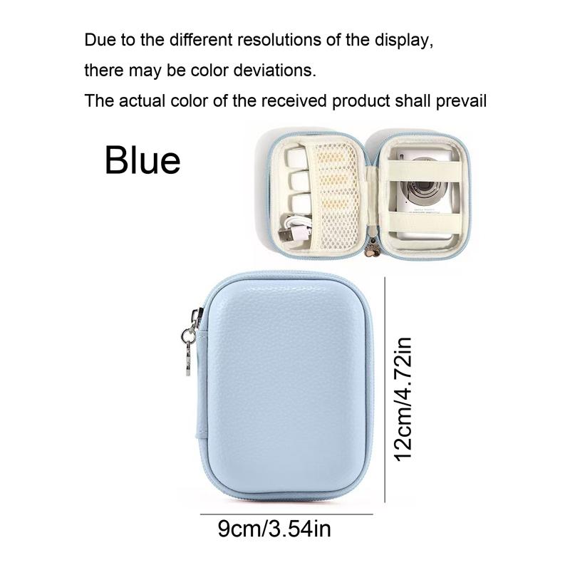 Earphone Data Storage Bag Cable Organizer Bags Mini Zipper Pouch Tech Gadgets Portable Charger U Disk Mini Camera Storage Case