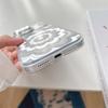 For iPhone 17 Pro Case Striking Phantom Flower TPU Cover with Electroplating Lens Frame