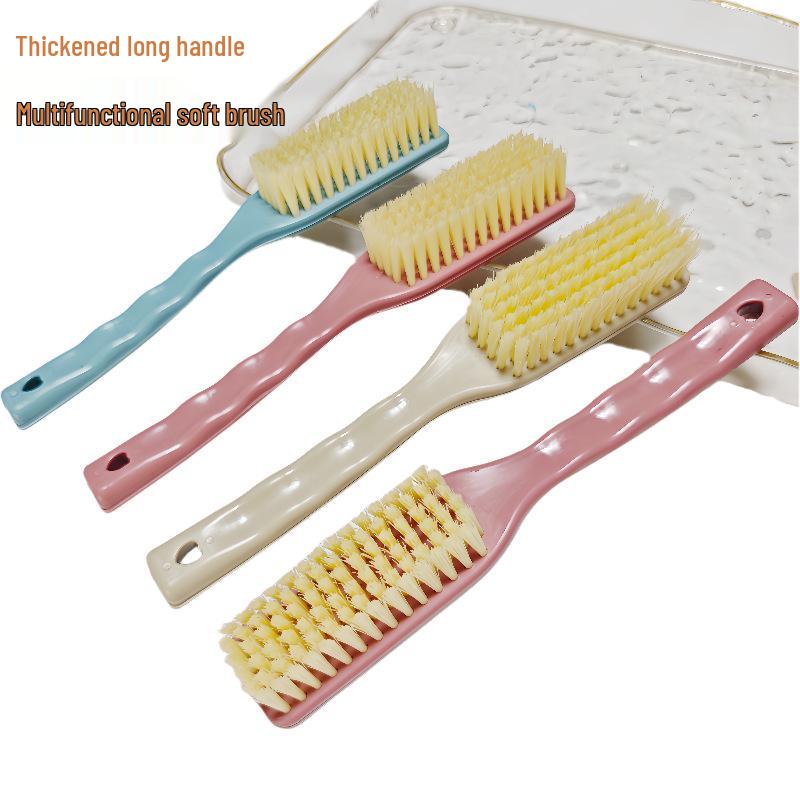 Schuhputzbürste mit verlängertem Griff - Weiche Borsten, schonend zu Schuhen, perfekt für den Haushaltsgebrauch