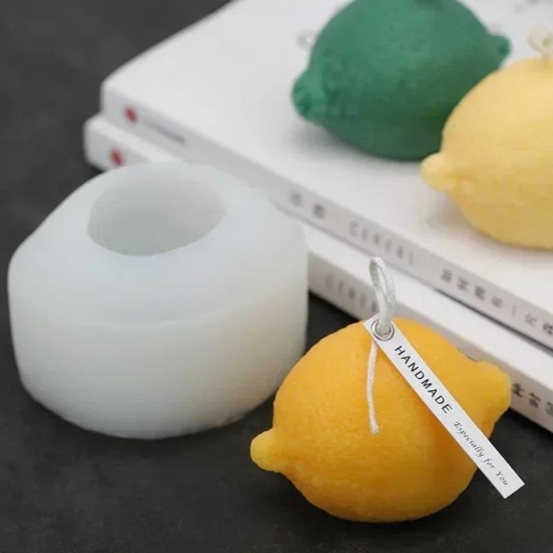 

3D Форма для мыла из силикона с лимоном для изготовления мыла в домашних условиях, форма для лайма из силикона, форма для выпечки муссового торта, кондитерских изделий, форма для свечей, лосьона