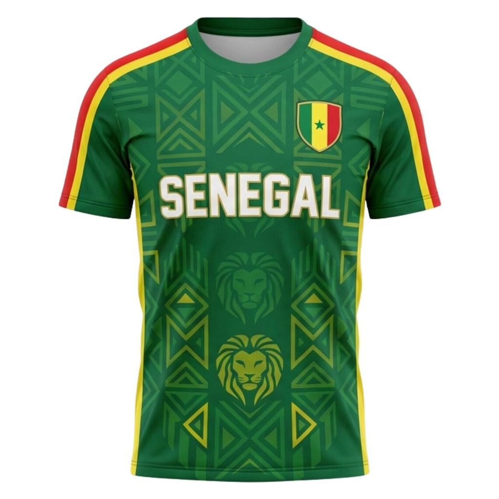 Summer New Morocco Germany Netherlands Carlos Commemorative Football Sports T-shirt Men's Training Fitness Short Sleeved T-shirt