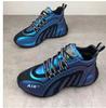 Men Fashion Sneakers Casual Lightweight Breathable Running Shoes Men Sneakers Lace-Up Platform Sneakers Footwear
