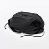 MUJI Ripstop Shoulder EF0FWA6S Water-Repellent Bag, Unisex, Adult, Black,