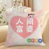 Xiaoxin Text Pillow Cartoon Anime Cute Doll Pillow Living Room Sofa Cushion Pillow for Boys