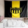 Peñarol Football Club Emblem Tapestry Accessories Playroom Tapestry, for Bedroom,Livingroom, dormitory Room Wall Decor Fan Birthday Gifts