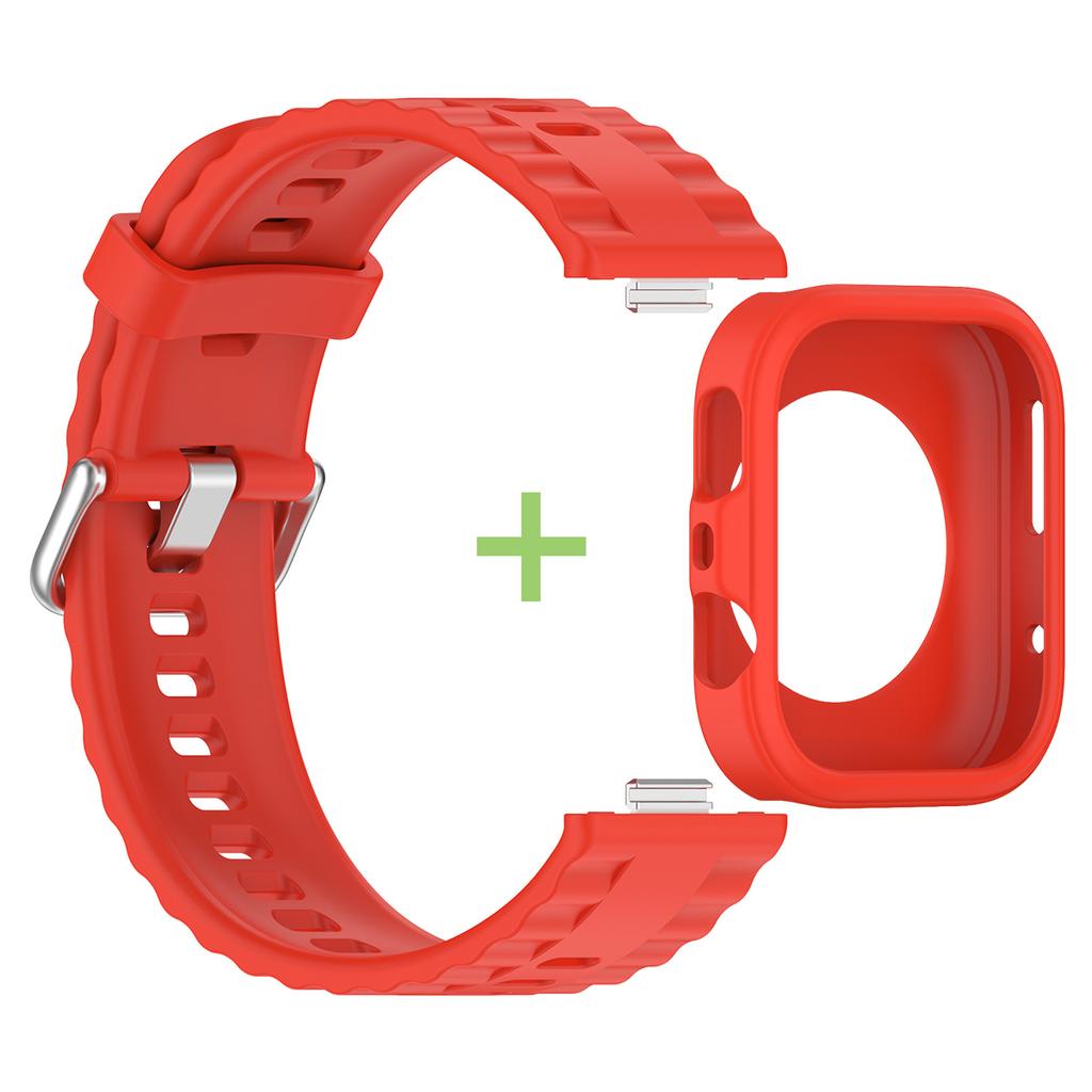 Silicone Strap+Protective Case For Huawei Watch Fit 4 Fit4 Pro Smartwatch Protector Soft Shell Bumper Cover Huawei Watch Fit4Pro