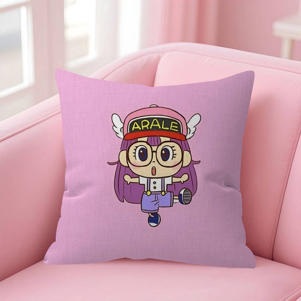 Anime Arale Dr Slumps Cute Pillow Anime Pillow Sofa Bed Head Pillow Cover Cushion Cover Fashion