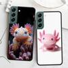 Smiling Salamander Phone Case For Samsung Galaxy S22 S25 Ultra S21 S10 Plus S26 Edge S20 S23 S24 FE Cover Silicone Soft TPU