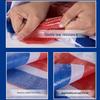 Jinsu Three-Color Striped Outdoor Sunshade Tarp