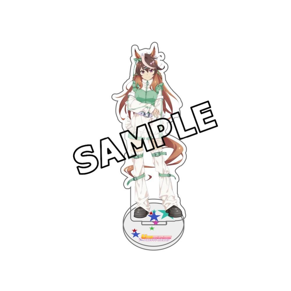 

Anime Uma Musume Pretty Derby Acrylic Stand Gold Ship Oguri Cap Mejiro McQueen figure keyring Plate Cosplay Prop Decor Gifts 15 cm