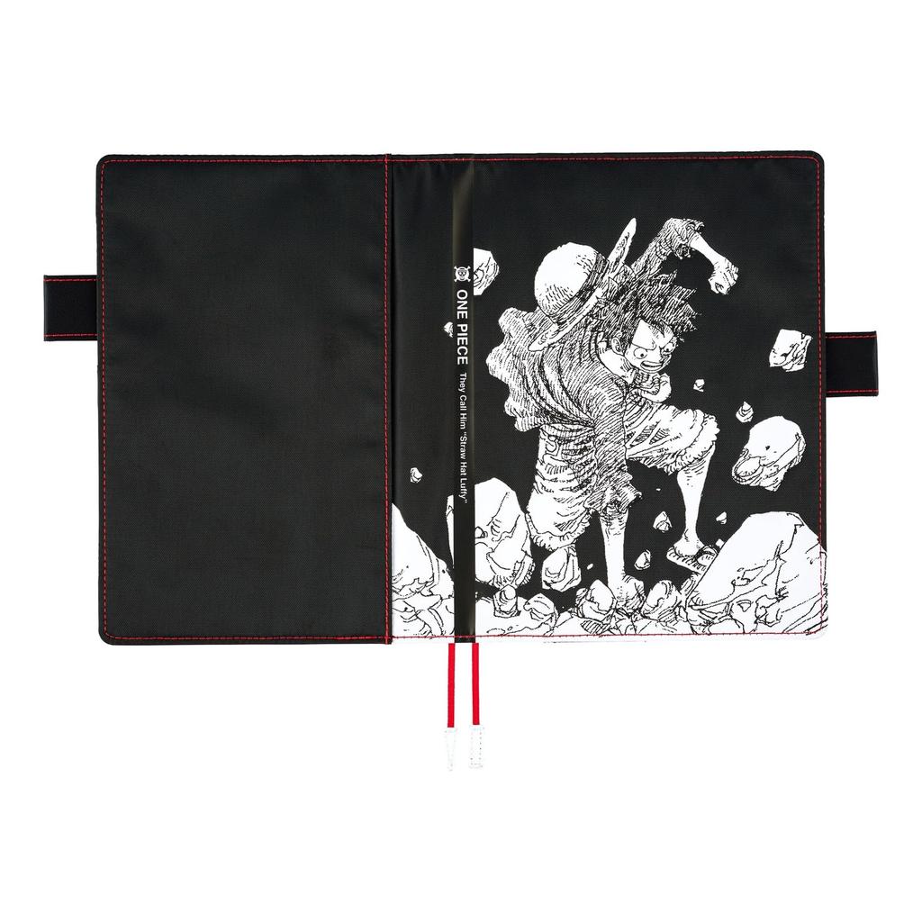 Hobonichi Techo Cousin Planner Cover ONE PIECE Hat Luffy BLACK (A5) magazine/Straw