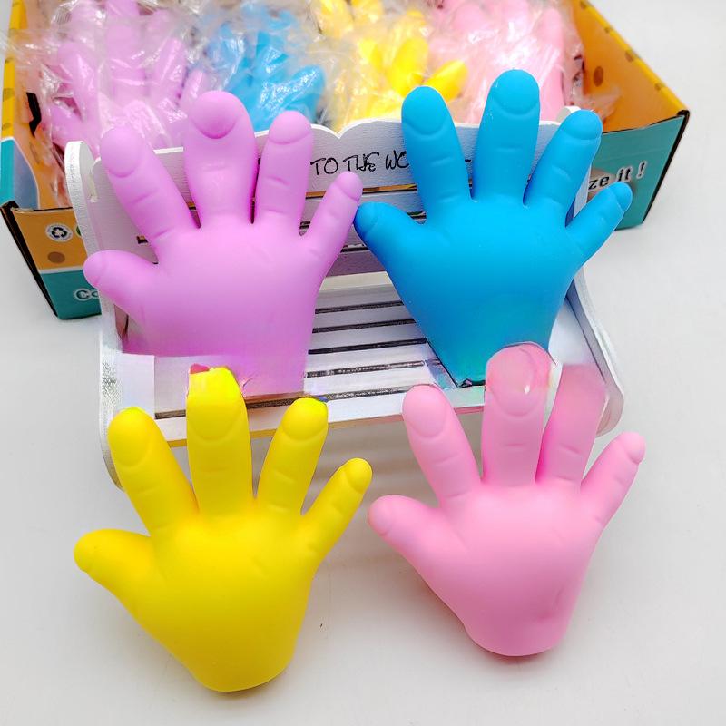 

Colorful Creative Stress Relief Palm Toy - Funny Slow Rebound Novelty